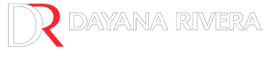 logo dayana rivera fondo transparente blanco